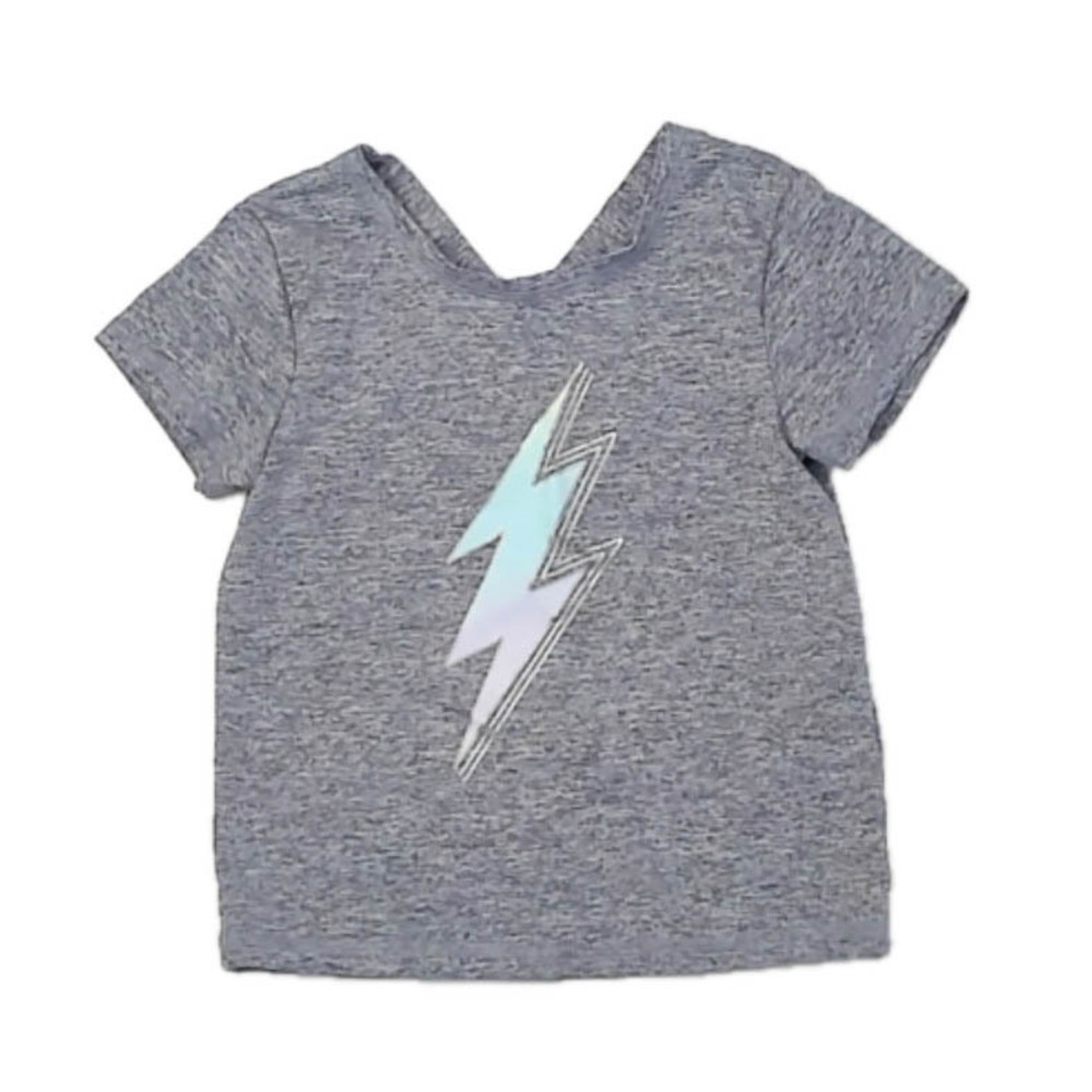 Rockets Of Awesome Girls Blue Lightening Athletic Top size: 3T